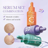 BIOAQUA Serum Combination Set - Vitamin C + Retinol + Hyaluronic Acid (3 x 30ml) - Buy Online in Pakistan at Cosmia.pk