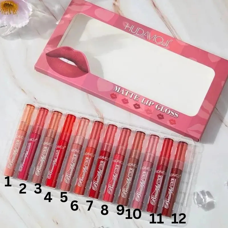 HudaMoji Matte Lip Gloss - Buy Online in Pakistan at Cosmia.pk