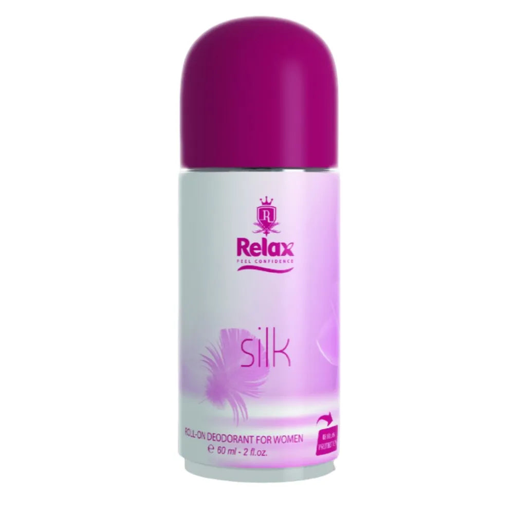 Relax Silk Roll-On Deodorant for Women – 60ml - Buy Online in Pakistan at Cosmia.pk
