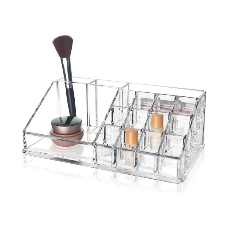 9 Grids Makeup Organizer Lipstick Jewellery Storage Box - Buy Online in Pakistan at Cosmia.pk