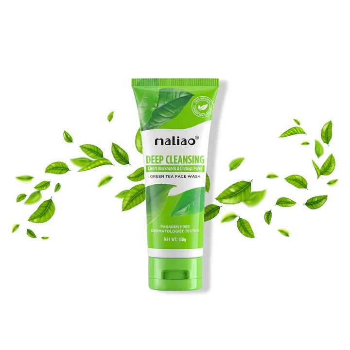 Maliao Deep Cleansing Green Tea Face Wash -130g - Buy Online in Pakistan at Cosmia.pk