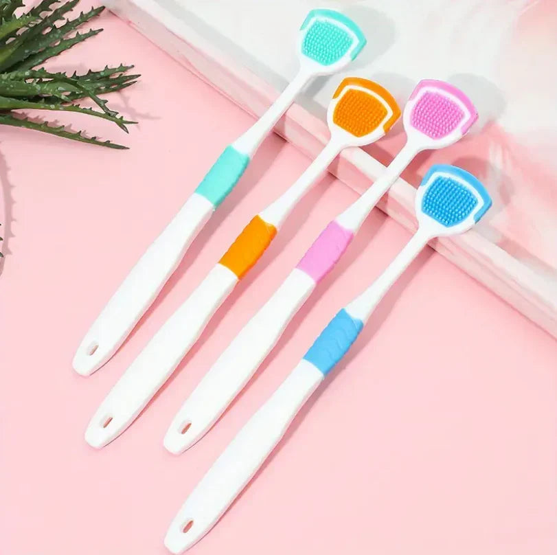Silicone Tongue Scraper - Buy Online in Pakistan at Cosmia.pk