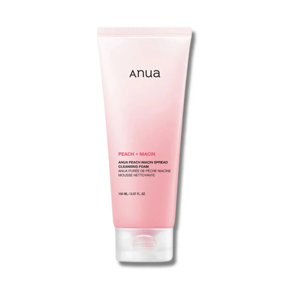 Anua Peach Niacin Spread Cleansing Foam 150ml - Buy Online in Pakistan at Cosmia.pk