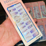 Professional Premium Series Artifical Nails With Free Stickers (24Pcs) - Buy Online in Pakistan at Cosmia.pk