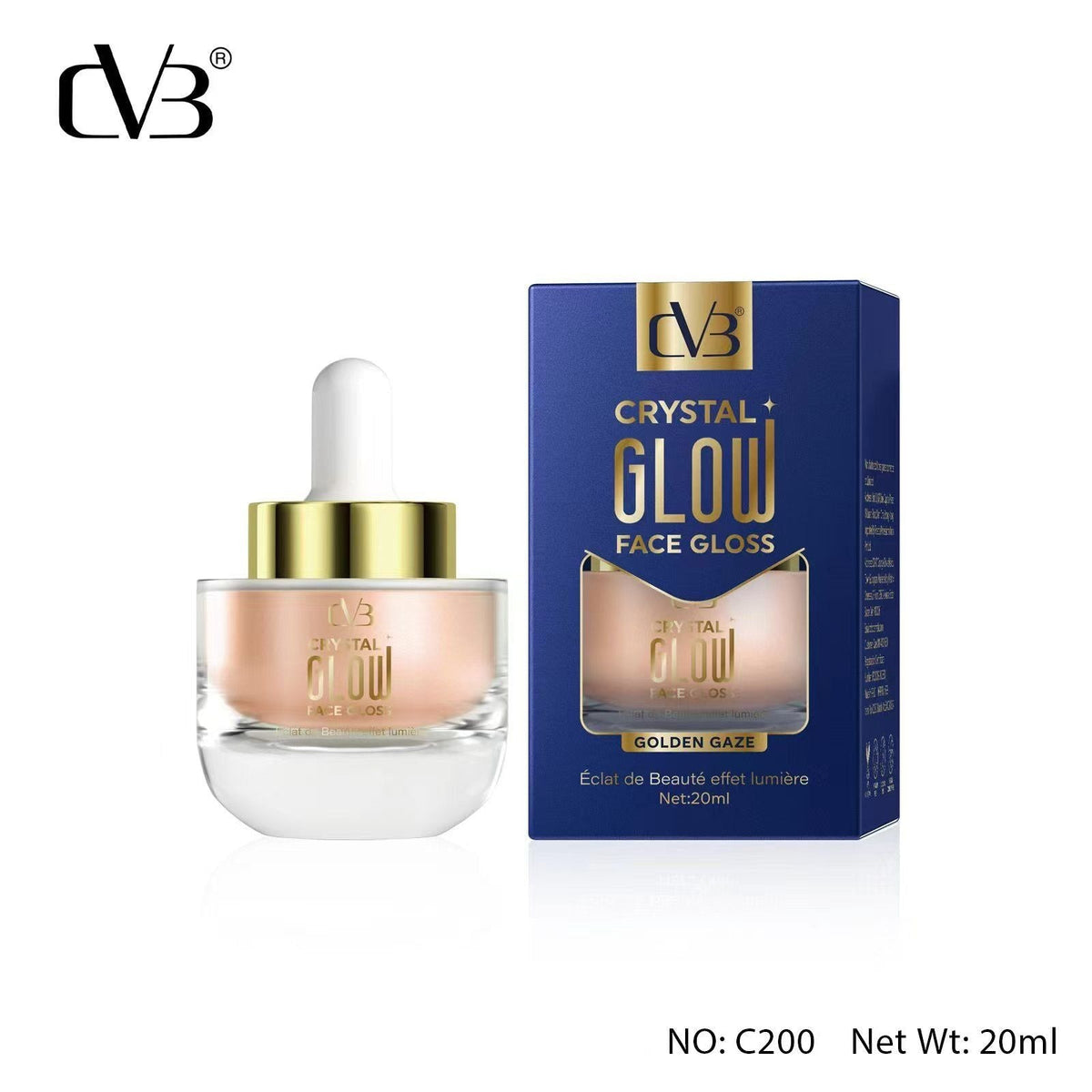 CVB Crystal Glow Face Gloss 20ml - Buy Online in Pakistan at Cosmia.pk - Image 1