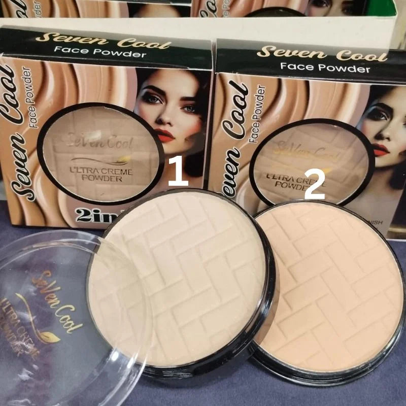 2 in 1 Seven Cool Compact Powder - Buy Online in Pakistan at Cosmia.pk