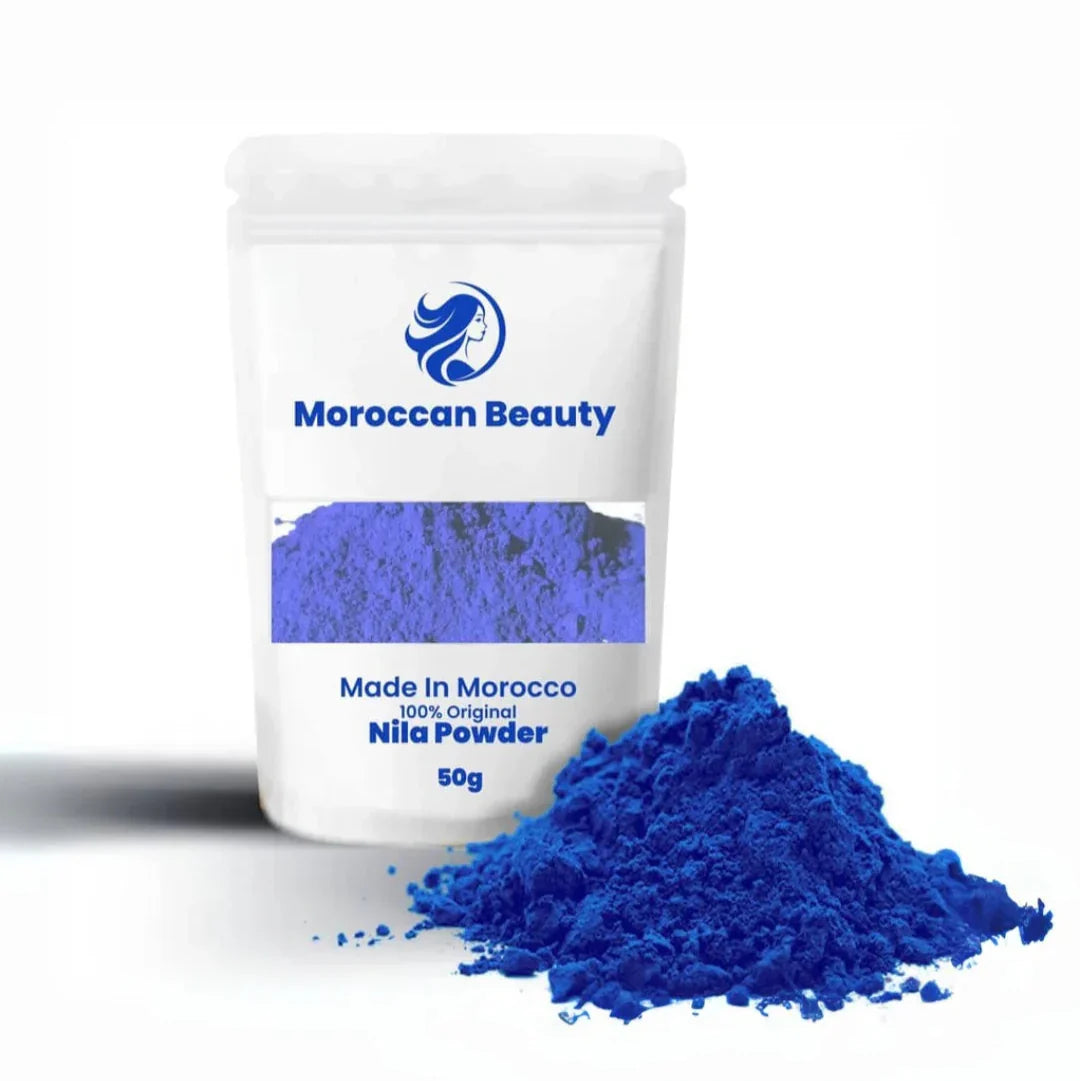 Moroccan Beauty Nila Blue Powder – 50g - Buy Online in Pakistan at Cosmia.pk