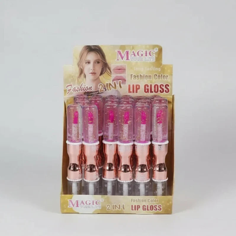 Magic Your Life Fashion 2-in-1 Long Lasting Lip Gloss - Buy Online in Pakistan at Cosmia.pk
