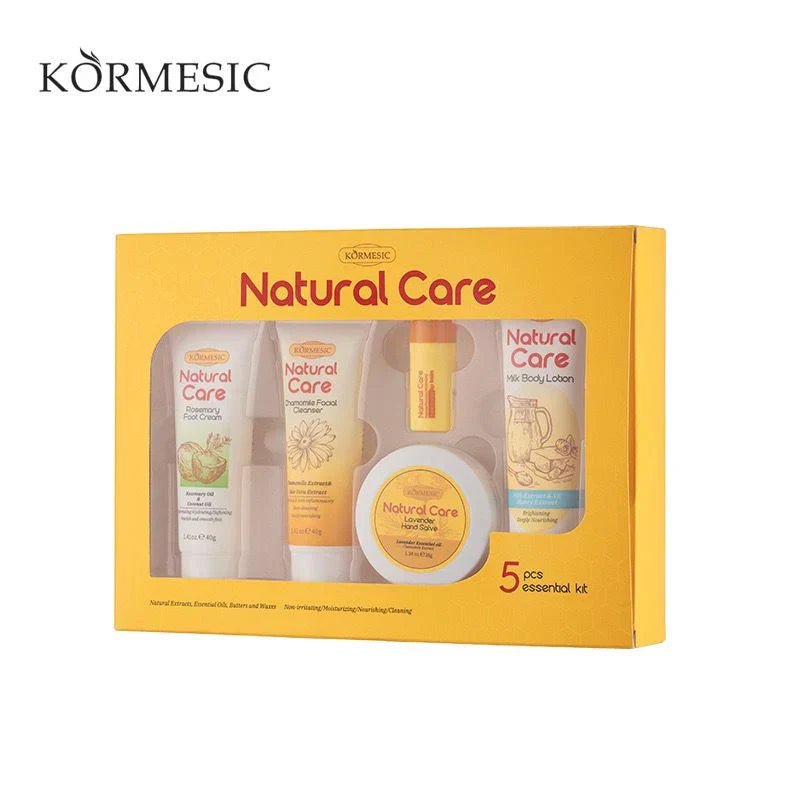 Kormesic Natural Care Essential Kit Moisturizing Nourishing and Cleansing Skincare - Buy Online in Pakistan at Cosmia.pk