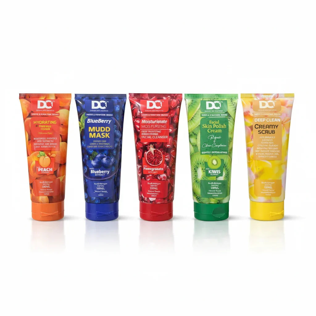 DC-1 5-Steps Fruit Facial Kit – 150ml Each Tube - Buy Online in Pakistan at Cosmia.pk