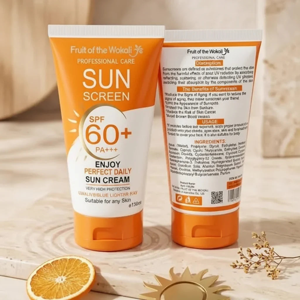 Fruit of the Wokali Professional Care Sun Screen - 150ml - Buy Online in Pakistan at Cosmia.pk