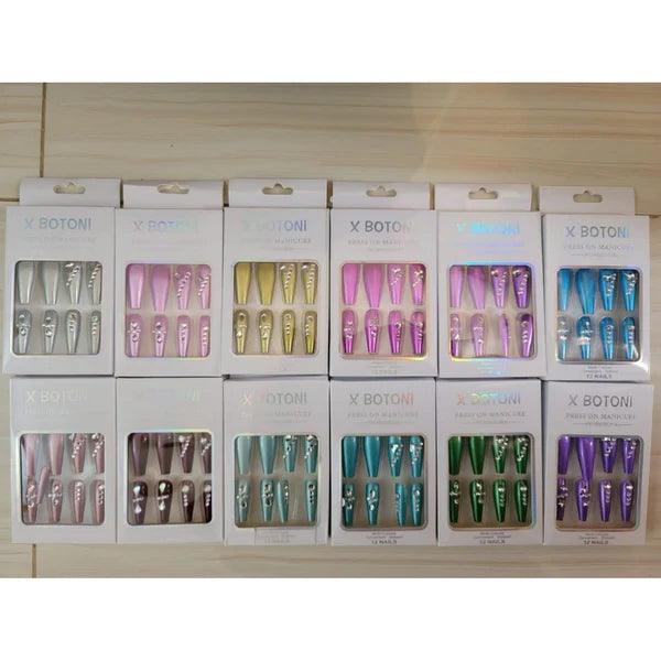 X- Botoni Artifical Press On Nails - Buy Online in Pakistan at Cosmia.pk
