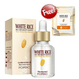 Rorec White Rice Serum Face with Free Sheet Mask - Buy Online in Pakistan at Cosmia.pk