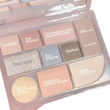 Miss Lara 10 Color Contouring Eyeshadow Face Highlighter - Buy Online in Pakistan at Cosmia.pk