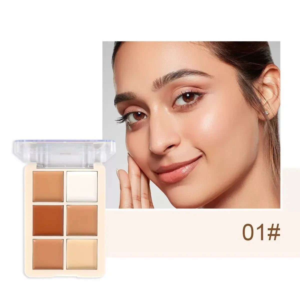 MSYAHO 6 Colors Concealer Palette - Buy Online in Pakistan at Cosmia.pk