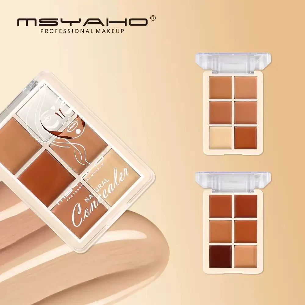 MSYAHO 6 Colors Concealer Palette - Buy Online in Pakistan at Cosmia.pk