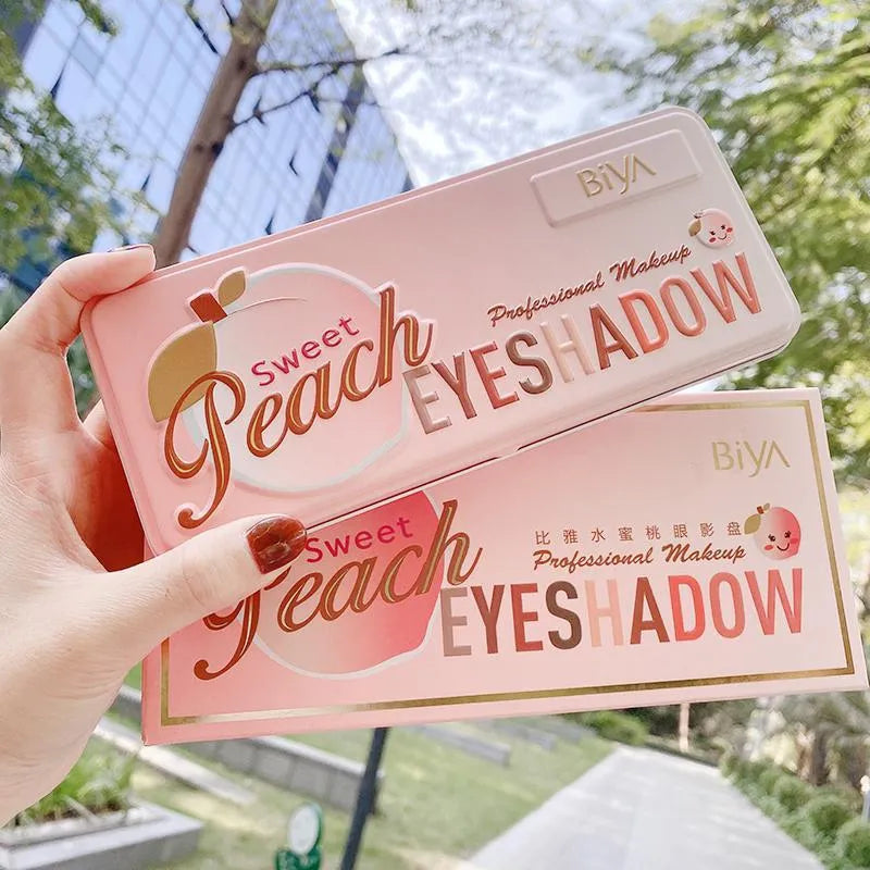 BIYA Korean Sweet Peach Eyeshadow Palette - Buy Online in Pakistan at Cosmia.pk