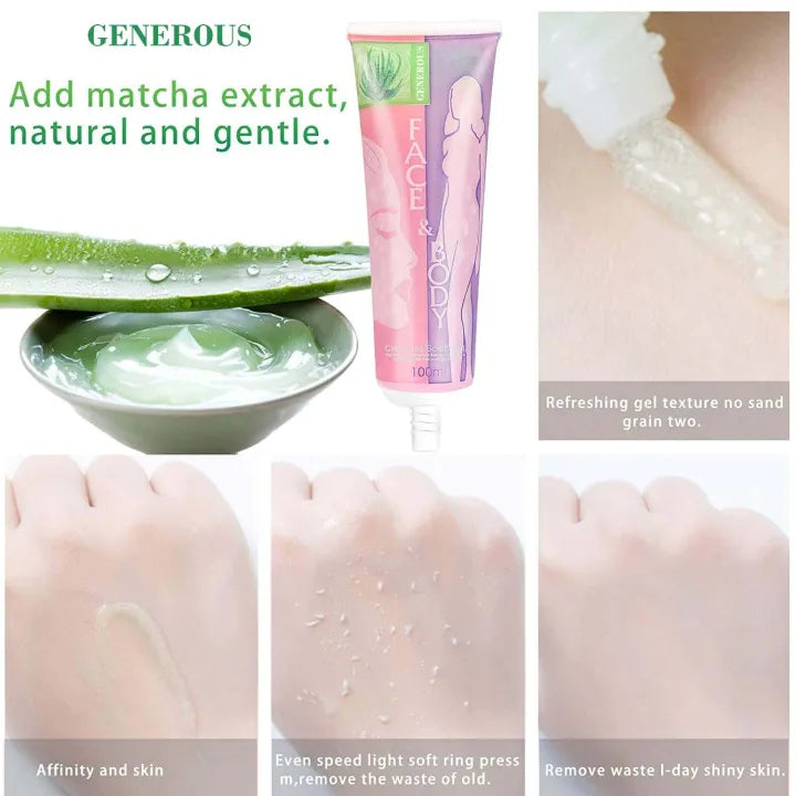 Face and Body Brightening & Exfoliating Cleansing Scrub Gel - Buy Online in Pakistan at Cosmia.pk