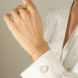 Double Small Square Bracelet - Buy Online in Pakistan at Cosmia.pk