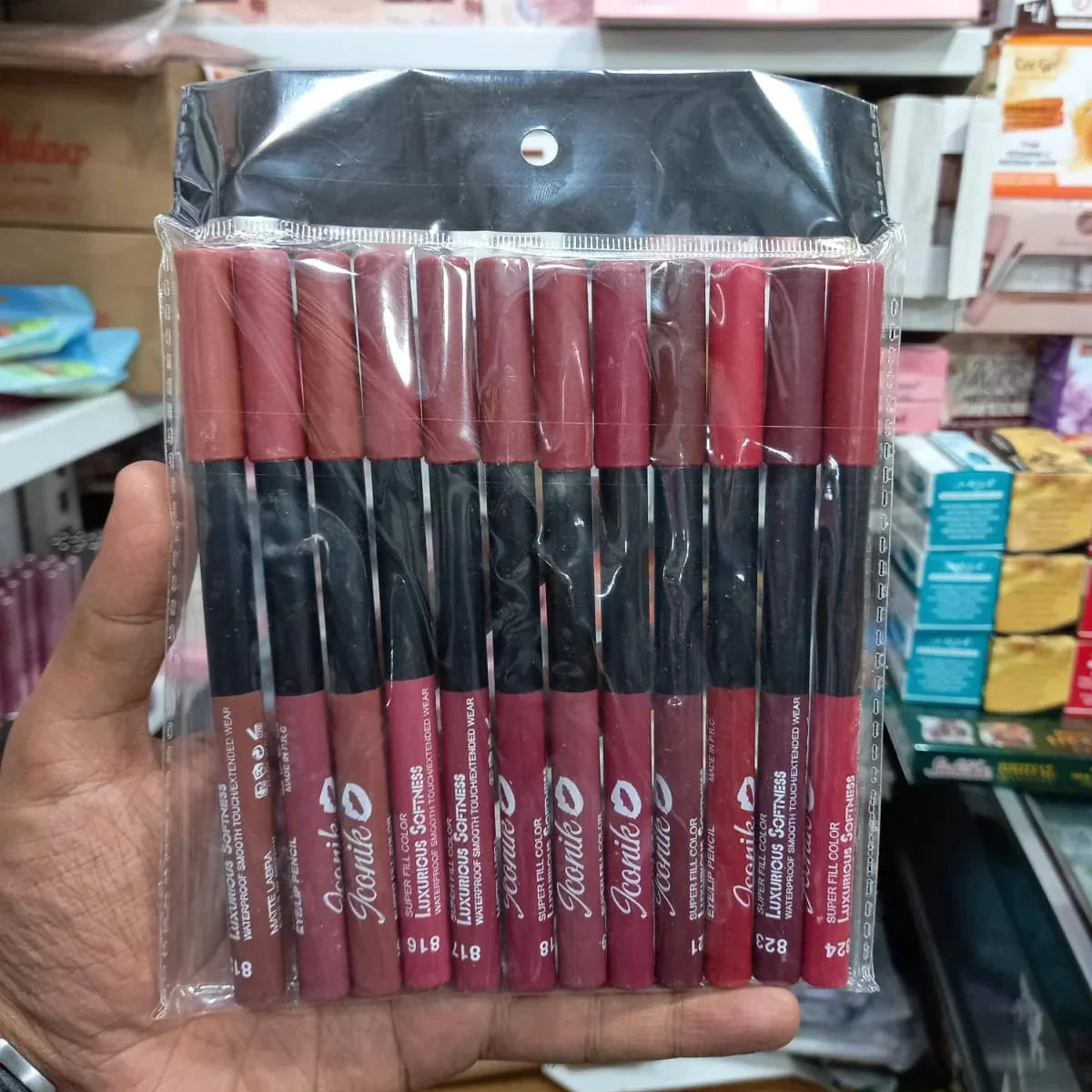 Iconik Eye & Lip Pencil - 12 Pcs Set - Buy Online in Pakistan at Cosmia.pk