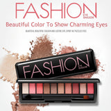 Fashion 10 Color Eye Shadow - Buy Online in Pakistan at Cosmia.pk