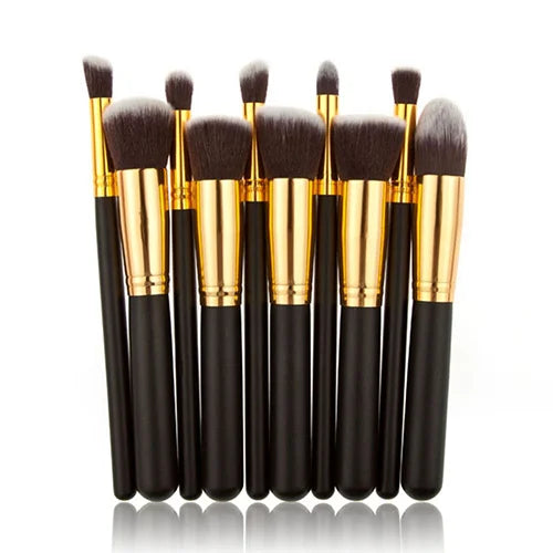 Yuwaku Makeup High Quality Brush - Pack Of 10 - Buy Online in Pakistan at Cosmia.pk