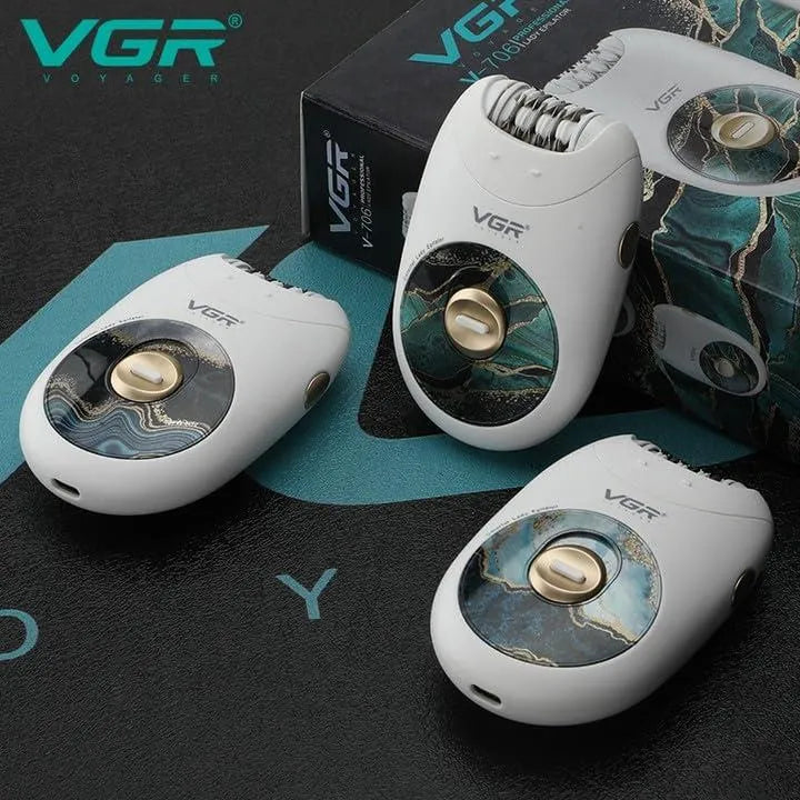 VGR V-706 Cordless Professional Women Epilator with 18 Tweezers - Buy Online in Pakistan at Cosmia.pk
