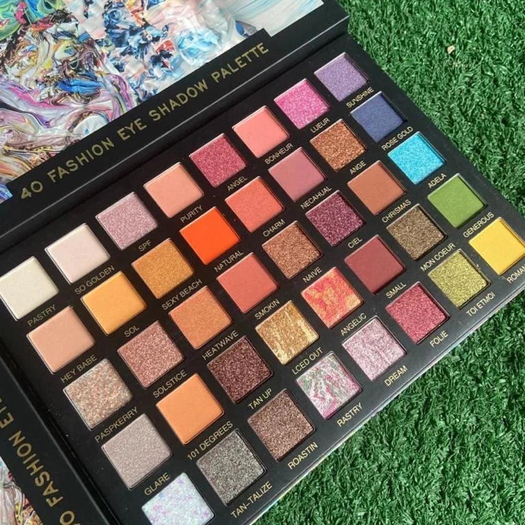 40 Color Miss Touch Eyeshadow Palette - Buy Online in Pakistan at Cosmia.pk