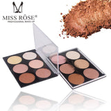 MISS ROSE 6 Color Highlighter Palette - Buy Online in Pakistan at Cosmia.pk