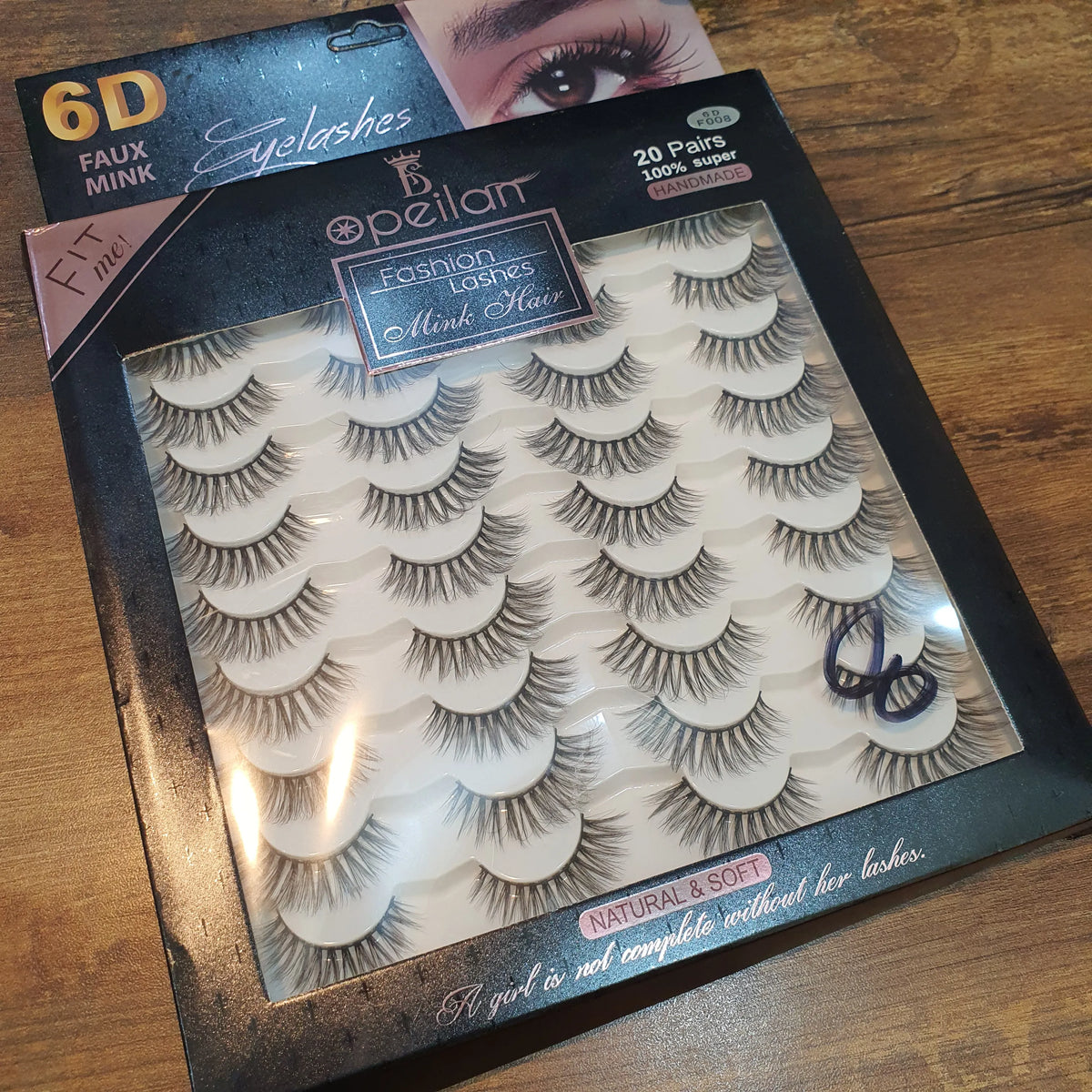 20 pairs 100% super HANDMADE Lashes - Buy Online in Pakistan at Cosmia.pk