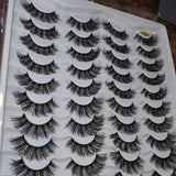 20 pairs 100% super HANDMADE Heavy Lashes For Bridals - Buy Online in Pakistan at Cosmia.pk