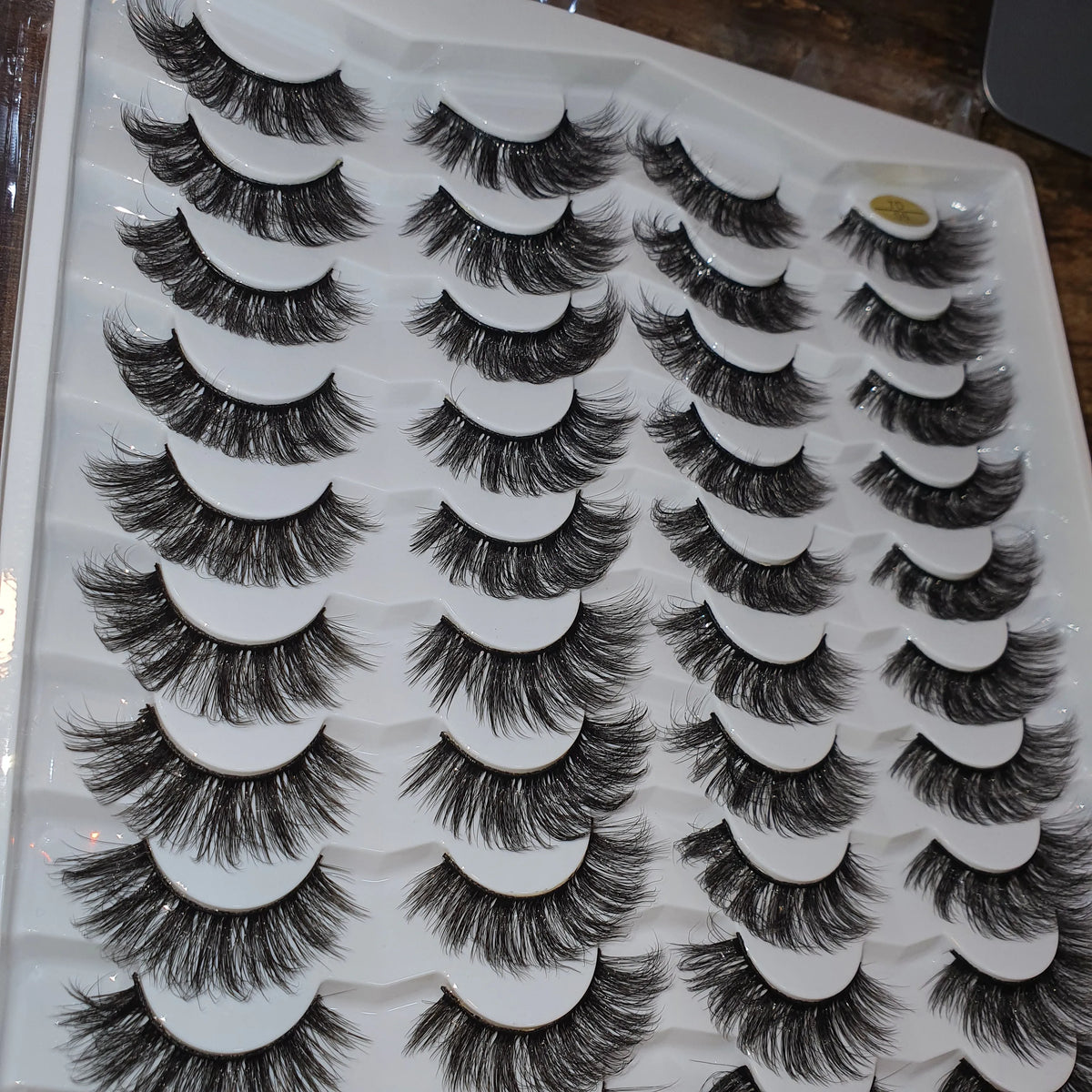 20 pairs 100% super HANDMADE Heavy Lashes For Bridals - Buy Online in Pakistan at Cosmia.pk
