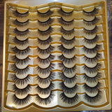 20 pairs 100% super HANDMADE Heavy & Simple Look Lashes - Buy Online in Pakistan at Cosmia.pk