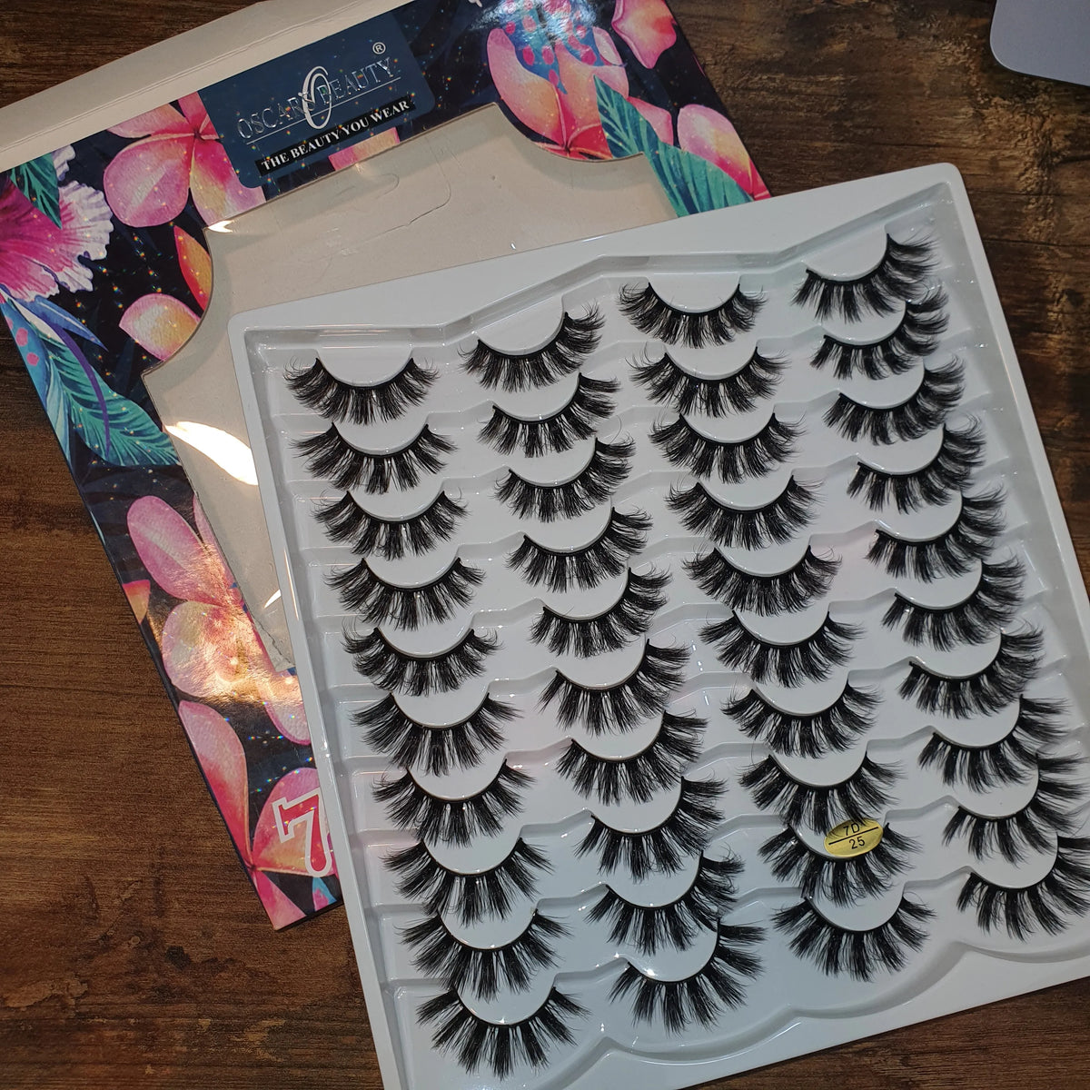 Oscar's Beauty 7D Eyelashes 20 Pairs - Buy Online in Pakistan at Cosmia.pk