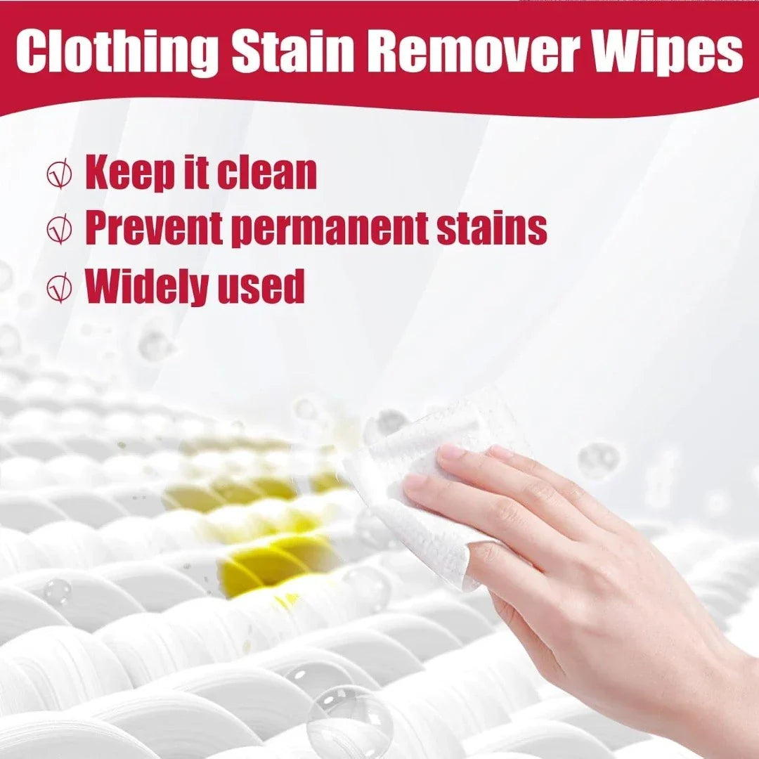 Portable Clothes Stain Remover Wet Wipes - Buy Online in Pakistan at Cosmia.pk
