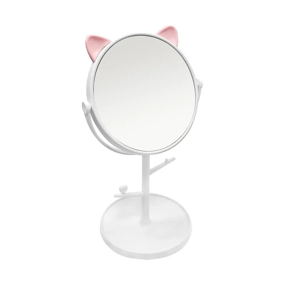 Cat Ear Makeup Mirror with Stand - Buy Online in Pakistan at Cosmia.pk