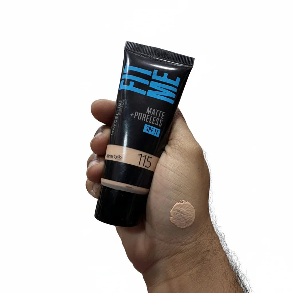 Fitme Foundation Tube Matte + Poreless SPF17 40ml - Buy Online in Pakistan at Cosmia.pk