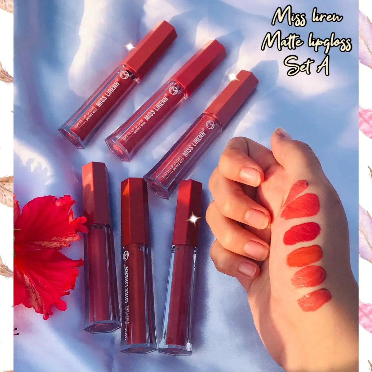 Miss Lirenn Matte Long Lasting Lipgloss - Buy Online in Pakistan at Cosmia.pk