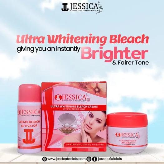 Jessica Whitening Bleach Cream + Activator - Buy Online in Pakistan at Cosmia.pk