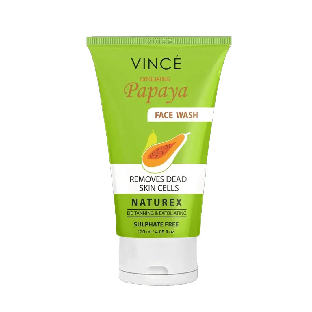 Vince Exfoliating Papaya Face Wash - 120ml - Buy Online in Pakistan at Cosmia.pk