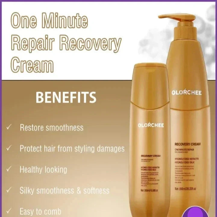 Olorchee One Minute Repair Recovery Cream 800ml - Buy Online in Pakistan at Cosmia.pk