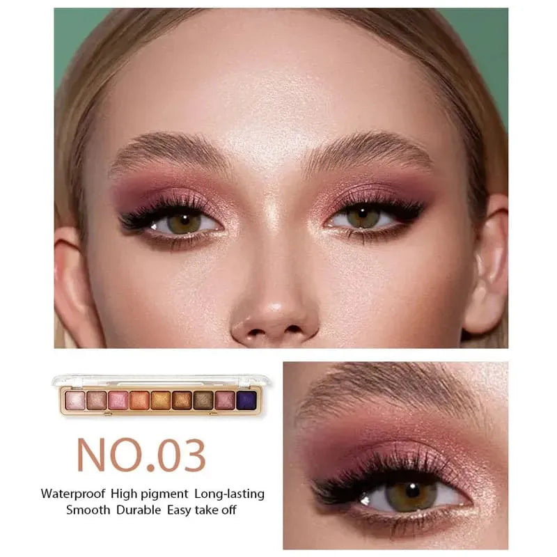 9 Colors Msyaho Eye Shadow Powder Box - Buy Online in Pakistan at Cosmia.pk