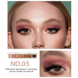 9 Colors Msyaho Eye Shadow Powder Box - Buy Online in Pakistan at Cosmia.pk