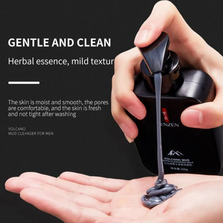Veze Volcanic Mud Mens Clarifying Cleanser - 168g - Buy Online in Pakistan at Cosmia.pk
