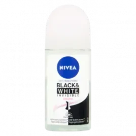 Nivea Black and White Invisible Deodorant Roll-On For Women - 50ml - Buy Online in Pakistan at Cosmia.pk