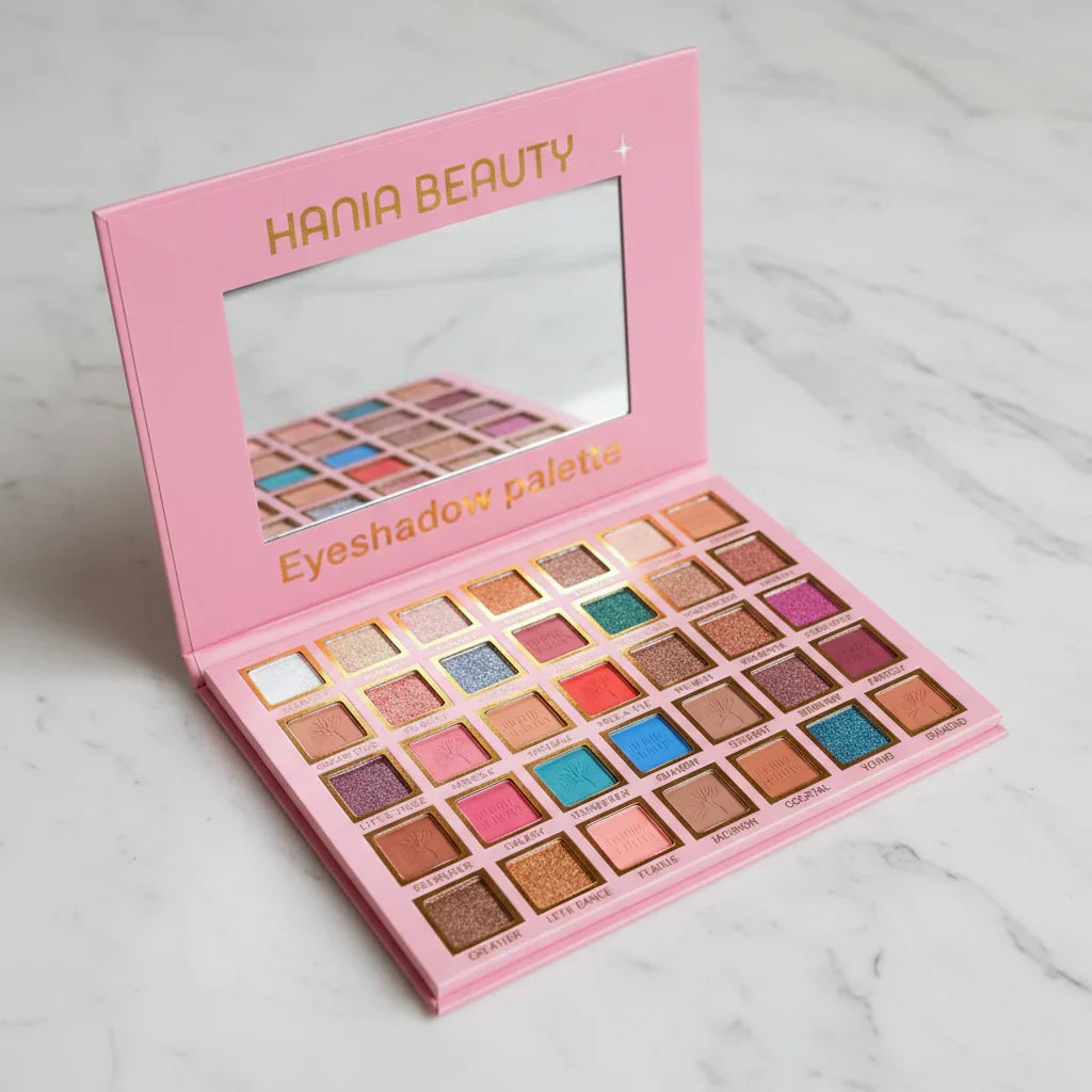 Hania Beauty Eyeshadow Palette - 35 Colors - Buy Online in Pakistan at Cosmia.pk
