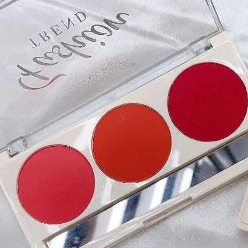 3 Color Fashion Trend Blush On Palette - Buy Online in Pakistan at Cosmia.pk