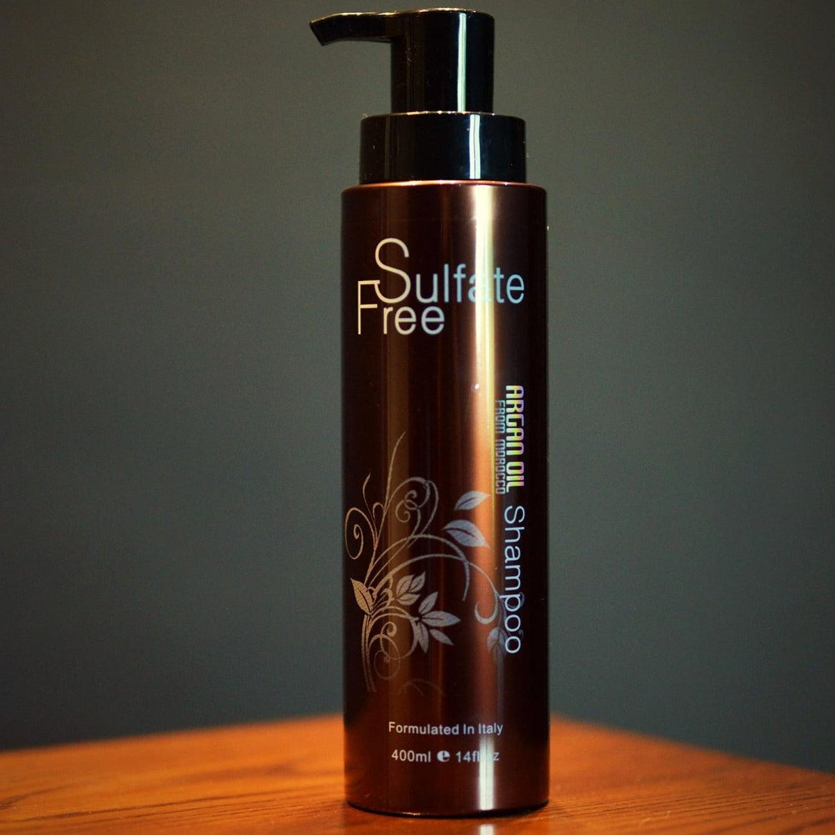 Sulfate free Argan Oil Shampoo formulated by italy - 400ml - Buy Online in Pakistan at Cosmia.pk