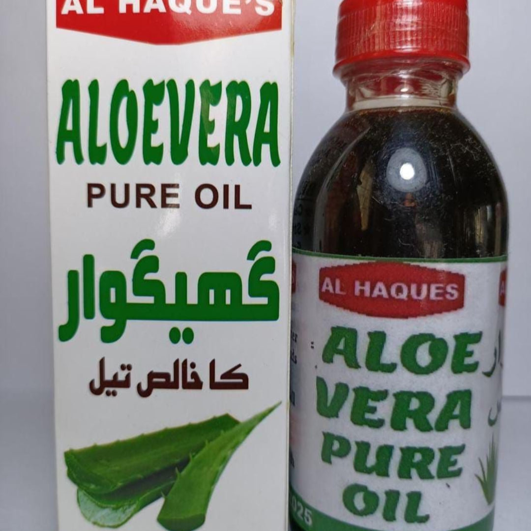 Al Haque's Aloe Vera Pure Oil (125ml) - Buy Online in Pakistan at Cosmia.pk