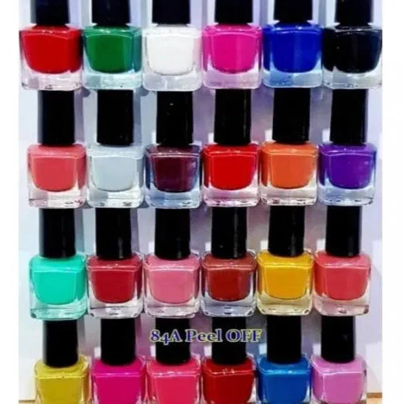 24 Color Peel Off Nail Polish - Buy Online in Pakistan at Cosmia.pk